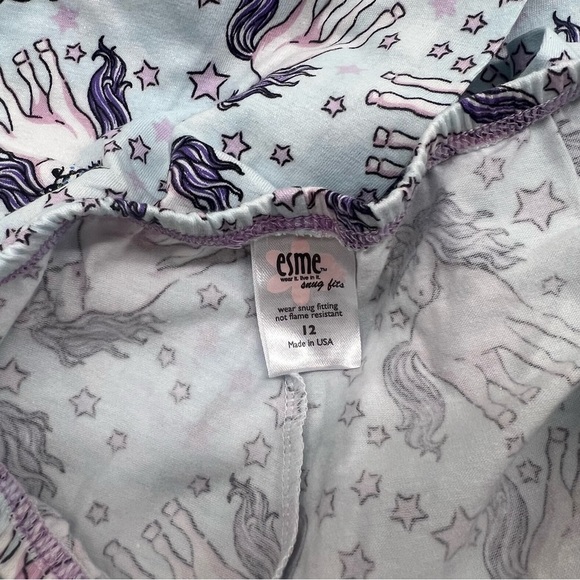 NWT Esme Unicorn Pajamas - Picture 2 of 4
